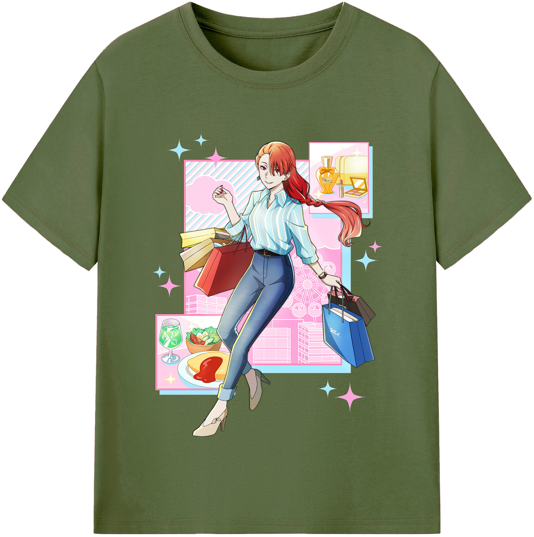 （画像用） 文豪ストレイドッグス Bungo Stray Dogs 綿100％半袖Tシャツ（フロントプリント）